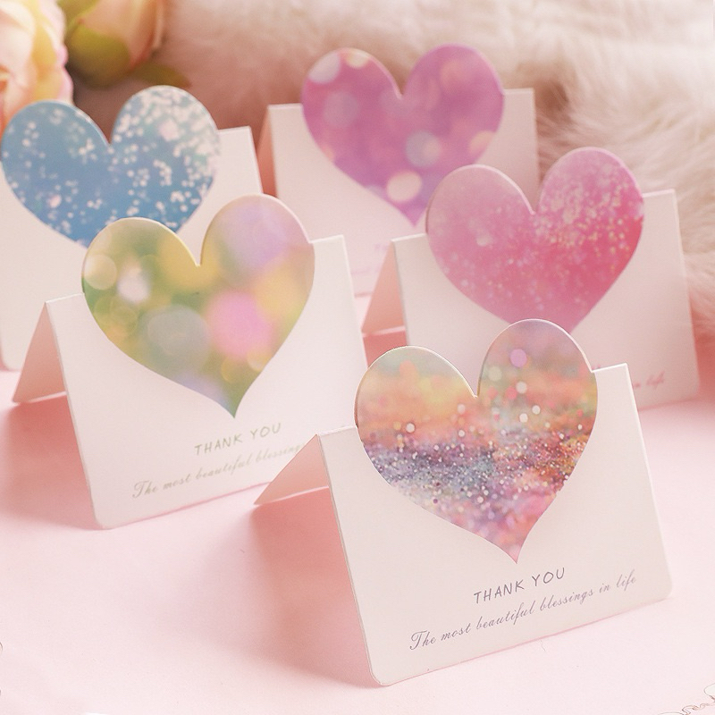Thiệp trái tim 3D De Merci Accessories quà tặng - sinh nhật - dịp lễ