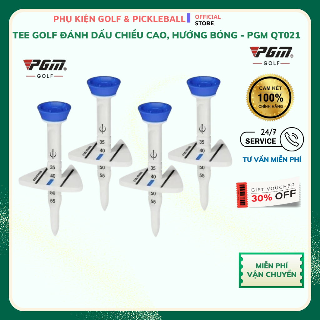 TEE GOLF PGM QT021 – ĐÁNH DẤU CHIỀU CAO & HƯỚNG BÓNG CHÍNH XÁC | Shopee ...
