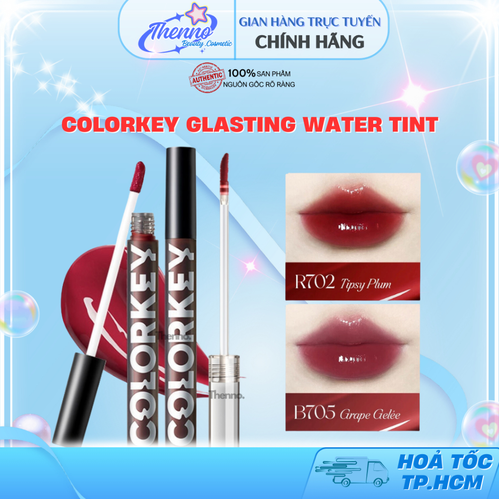 Son Tint Bóng Dạng Lỏng Lâu Trôi Colorkey Airy Lip Gloss Mirror Series ...