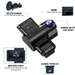 Camera Hành Trình Ô Tô MICAR A7 PRO, Ghi Hình Trước Trong Sau Xe, Độ Phân Giải 2K Siêu Nét, Cam Hành Trình Ô Tô BH 12T — ảnh 5