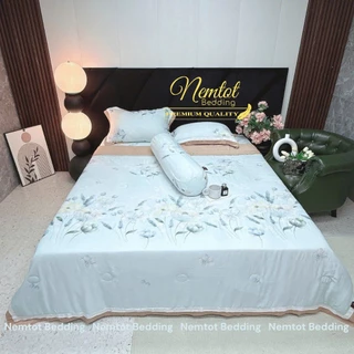 ????HÀNG NHẬP MK???? Trọn Bộ Lụa Nhập Tencel 60s Hàng Nhập Full Box Cao Cấp, 100% Tencel Thoáng Mát_HCM