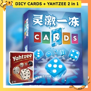 Boardgame DICY CARDS + YAHTZEE 2 in 1 Trò chơi xúc xắc