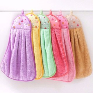 5 CÁI Khăn Lau Tay Có Móc Treo Dùng Trong Nhà Bếp, Khăn Lau Tay Bếp Vải Cotton Mềm Mại Siêu Thấm Hút