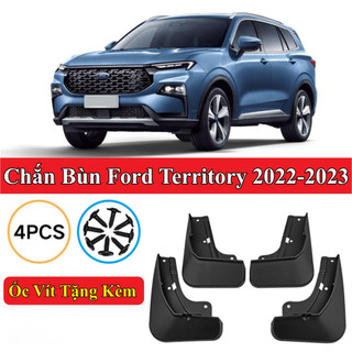 Chắn Bùn Ford Territory Chất Liệu Nhựa Dẻo Tặng Kèm Ốc Vít