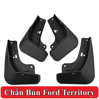 Chắn Bùn Ford Territory Chất Liệu Nhựa Dẻo Tặng Kèm Ốc Vít