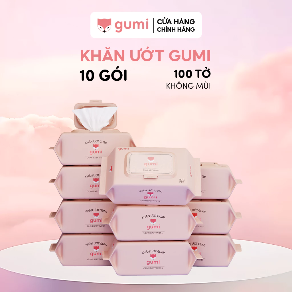 Thùng Khăn Ướt Gumi