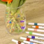 Bút màu acrylic marker 60 màu vẽ sơn chống nước bộ cọ vẽ trên mọi chất liệu bề mặt -.