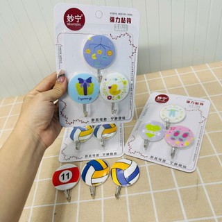 Thanh Treo Dán Tường 6 Móc Treo Đồ, Móc Treo Móc Dán Tường Siêu Dính Chịu Lực Không Cần Khoan Tường