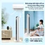 Quạt tháp không cánh đối lưu FUJIHOME Nhập Khẩu, quạt điện cây đứng lọc không khí điều khiển từ xa 3 chế độ gió