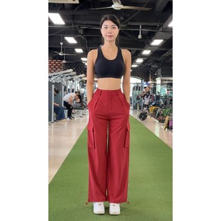 Quần CP nữ, model: DSP687.1.8074 Tuấn HD, Dây Rút Bo Gấu Quần Túi Hộp, Tập Gym Yoga