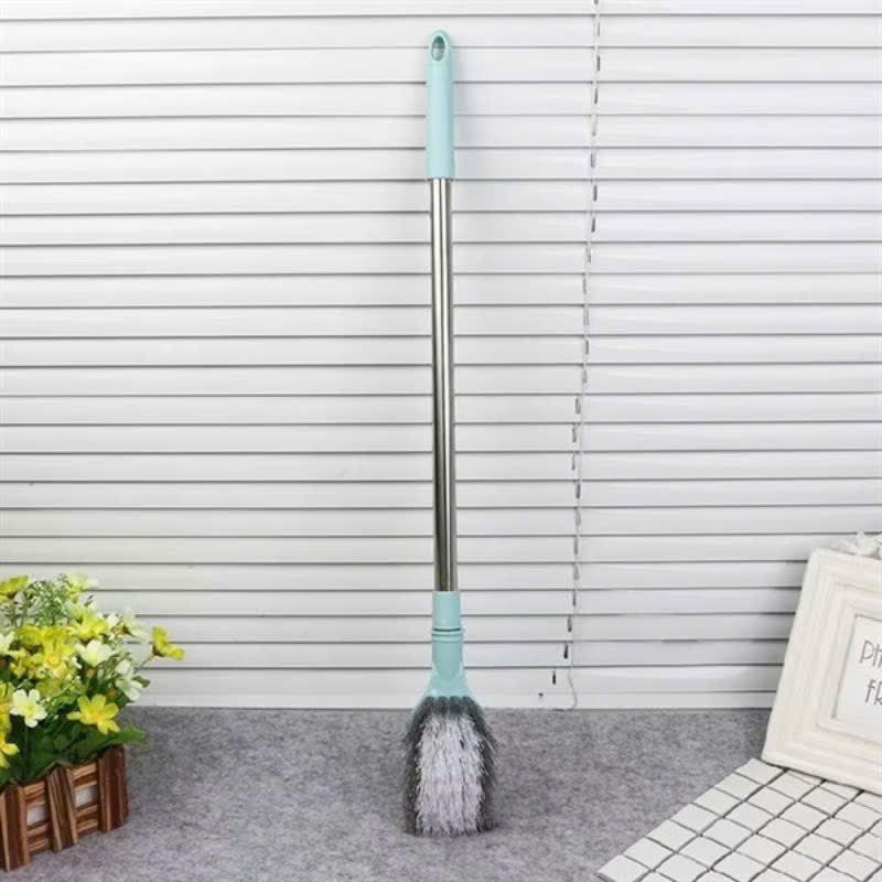Cây Cọ Toilet Cán Kim Loại 50cm Làm Sạch Hiệu Quả,Bàn Chải Cọ Vệ Sinh Làm Sạch Mọi Góc - CỌ VỆ SINH ĐẦU TRÒN,ĐẦU VUÔNG