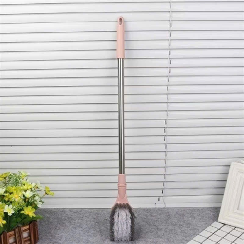 Bàn Chải Cọ Vệ Sinh Làm Sạch Mọi Góc,Cọ Vệ Sinh Đầu Tròn,Đầu Vuông - CÂY CỌ TOILET CÁN KIM LOẠI 50CM LÀM SẠCH HIỆU QUẢ