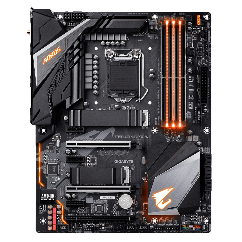 Mainboard Gigabyte Z390 AORUS PRO WIFI (Chipset Intel Z390/ Socket 1151 ...