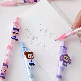 Bút chì kim bấm thân nhựa cute, bút chì kim Baby Three, Capybara, bút chì kim cute hottrend