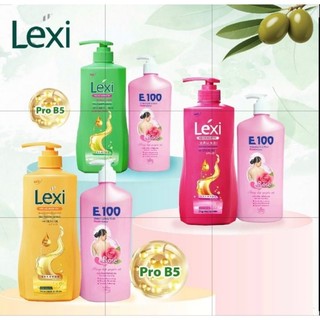 Dầu Gội Dưỡng Tóc Lexi 650g TẶNG Sữa Tắm E100 520g Hồng - Hàng Chính Hãng