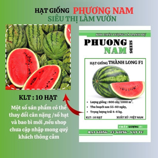 10 Hạt - Hạt Giống Dưa Hấu Thành Long (Sonya Thái ) F1 Phương Nam