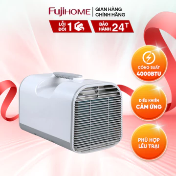 Máy điều hòa mini di động thông minh Fujihome PAC04 thiết kế nhỏ gọn, dễ dàng di chuyển, đa dụng
