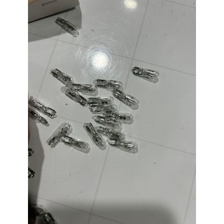 COMBO 10 bóng ghim công tắc, bóng đèn Halogen hạt gạo mini. Điện 12v và 24v