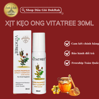 [CHÍNH HÃNG] Xịt keo ong Vitatree 30ml - SHOP DẦU DOKRAK
