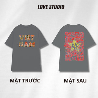 Áo thun in hình Việt Nam - Đường Cách Mệnh thể hiện tinh yêu nước chất cotton 210gsm/260gsm [A452]