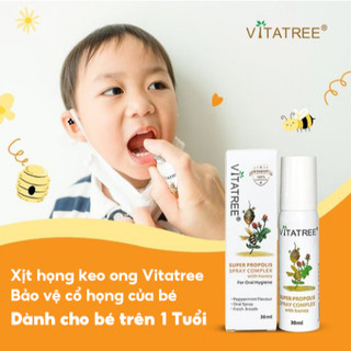 [CHÍNH HÃNG] Xịt keo ong Vitatree 30ml - SHOP DẦU DOKRAK