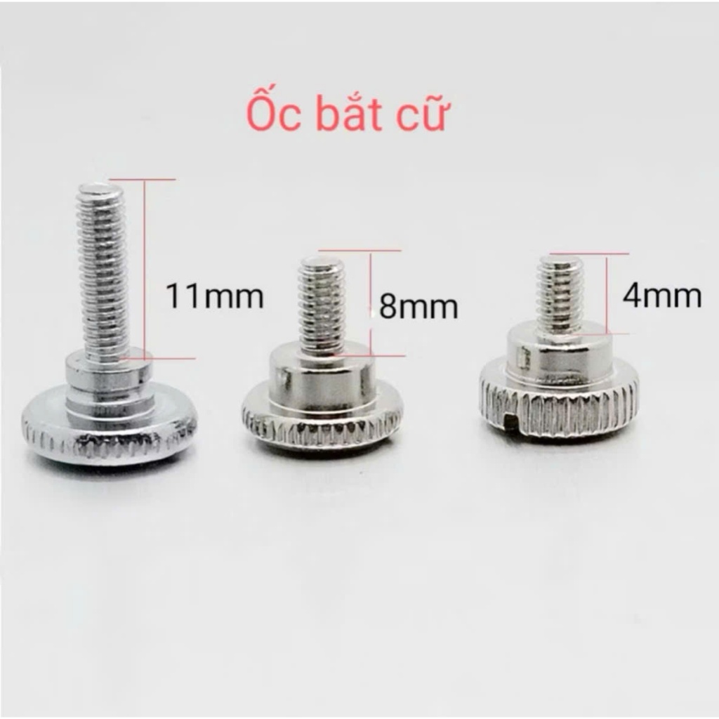 [2 Cái] Ốc Bắt Cữ Gá Máy May 1 Kim Công Nghiệp – Dùng Cố Định Gá Cữ