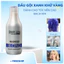Dầu Gội Xanh Dương Khử Vàng cho tóc Tẩy nền cao Bạch Kim