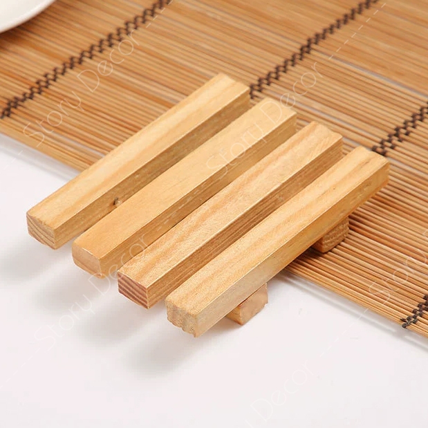 Kệ gỗ mini dùng trong quá nướng, buffet nhà hàng, kệ bánh decor trang trí đồ ăn, nhà bếp