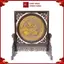 Tranh Đĩa Đồng Hoa Sen 2 Mặt, Giả Cổ (40x35cm) - Cửu Diệu Thiên - SD002