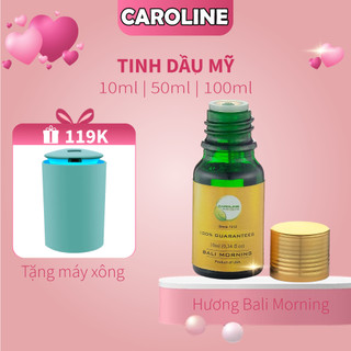 Tinh dầu xông thơm phòng CAROLINE hương Nước Hoa cao cấp Bali Morning Full size mini, Nồng nàn, lưu hương lâu