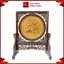 Tranh Đĩa Đồng Hoa Sen 2 Mặt , Mạ Vàng 24K ( 44x35cm ) - Cửu Diệu Thiên - SD005