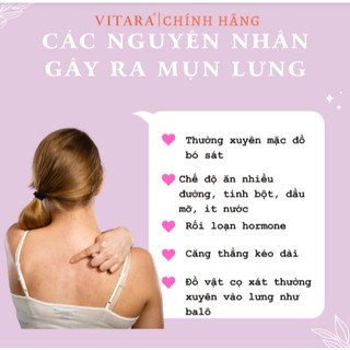 [CHÍNH HÃNG] Chai Xịt Mụn Lưng, Body VITARA SE Body Acne Spray 50ml - SHOP DẦU DOKRAK