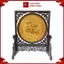 Tranh Đĩa Đồng Hoa Sen 2 Mặt , Mạ Vàng 24K ( Đường Kính 44cm ) - Cửu Diệu Thiên - SD0011
