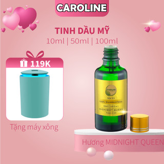 Tinh dầu xông thơm phòng CAROLINE hương Nước Hoa cao cấp Midnight Queen Full size mini - Chính Hãng