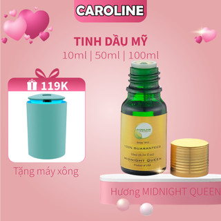 Tinh dầu xông thơm phòng CAROLINE hương Nước Hoa cao cấp Midnight Queen Full size mini - Chính Hãng