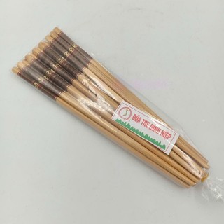 Combo 10 Đôi Đũa Tre Đình Hiệp  Kháng Khuẩn  không cong, hạn chế nấm mốc