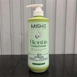 Cặp Gội Xả Mishe Biotin 800ml - Phục Hồi Tóc Hư Tổn, Giảm Rụng Tóc