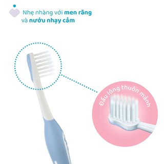 Bộ Chăm Sóc Răng Miệng Cho Bé Chicco Gồm Bàn Chải Lông Mềm Và Kem Đánh Răng Chính Hãng Italy