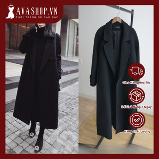Áo Khoác Dạ Nữ Dáng Dài Cashmere Cao Cấp AD28