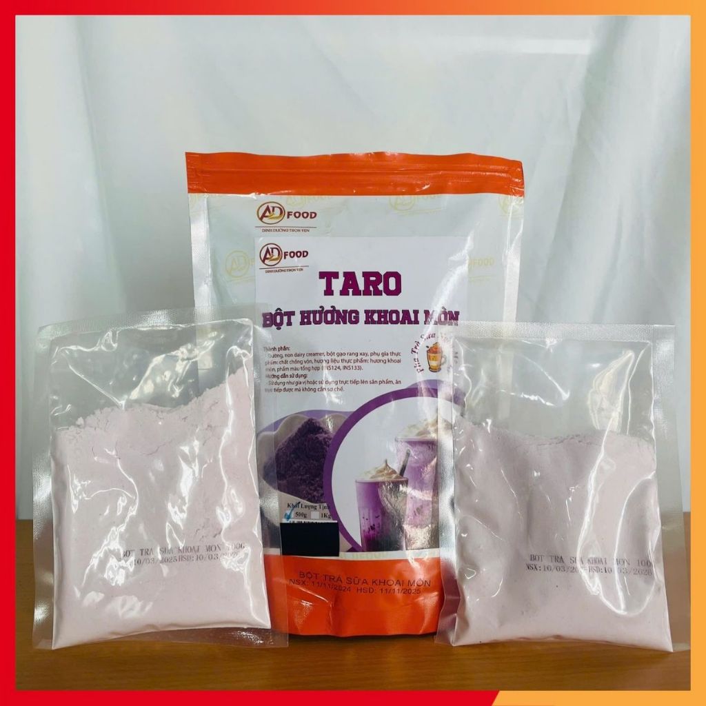 200g Bột pha trà sữa hương khoai môn