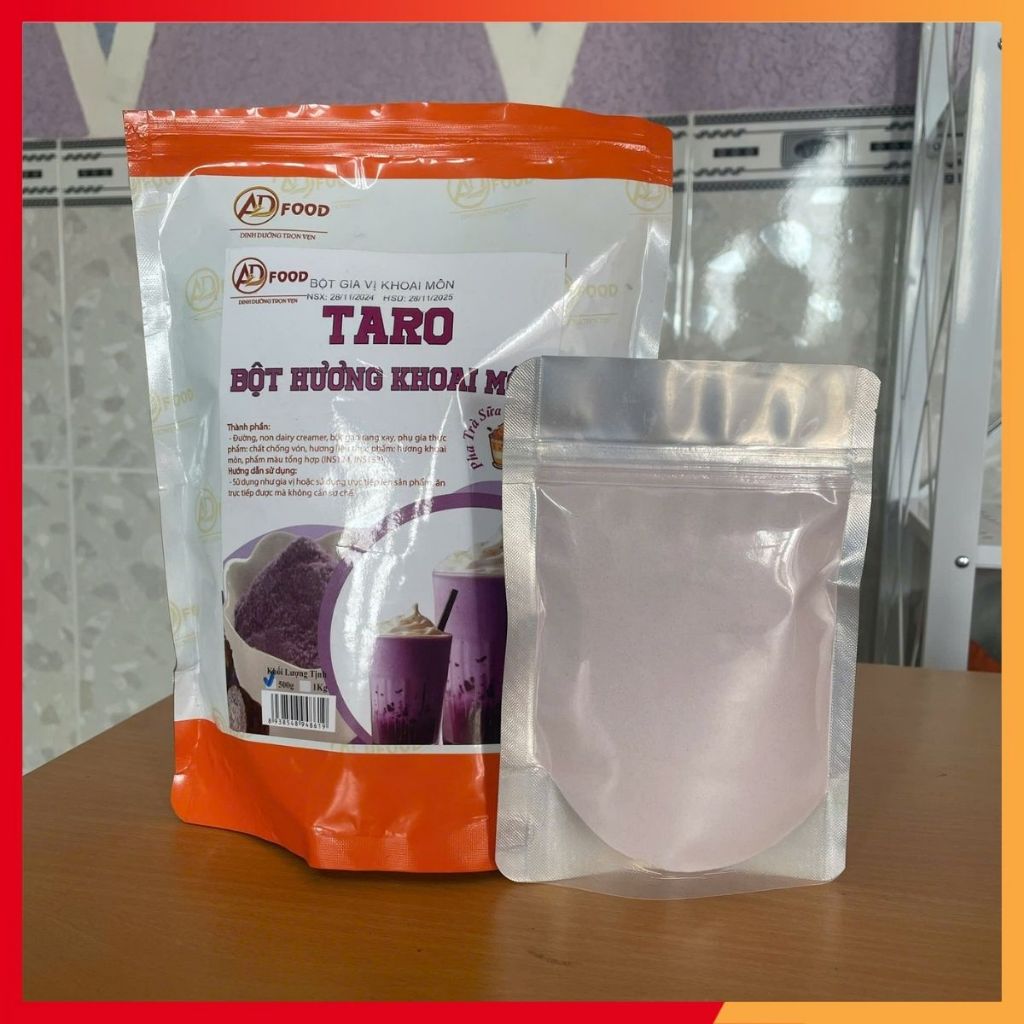 100g Bột khoai môn dùng để pha trà sữa