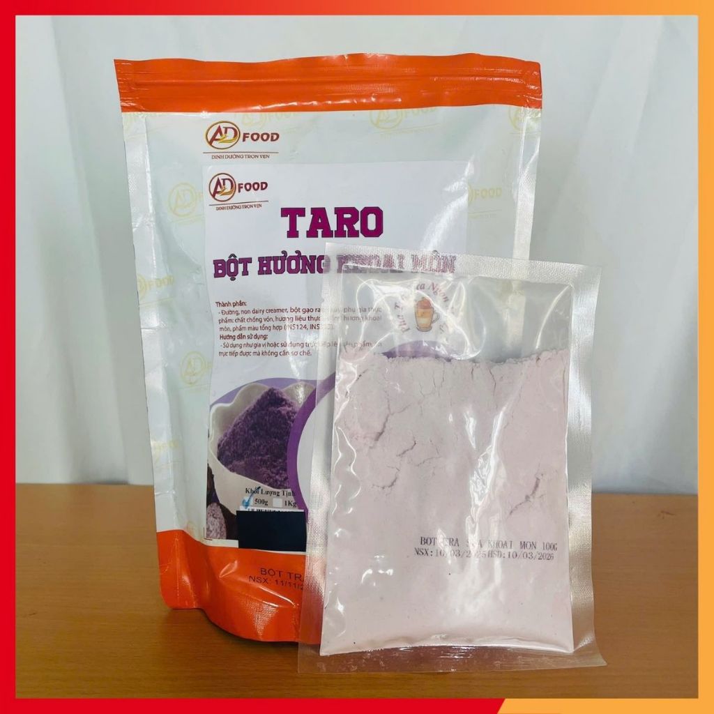 100g Bột khoai môn dùng để pha trà sữa