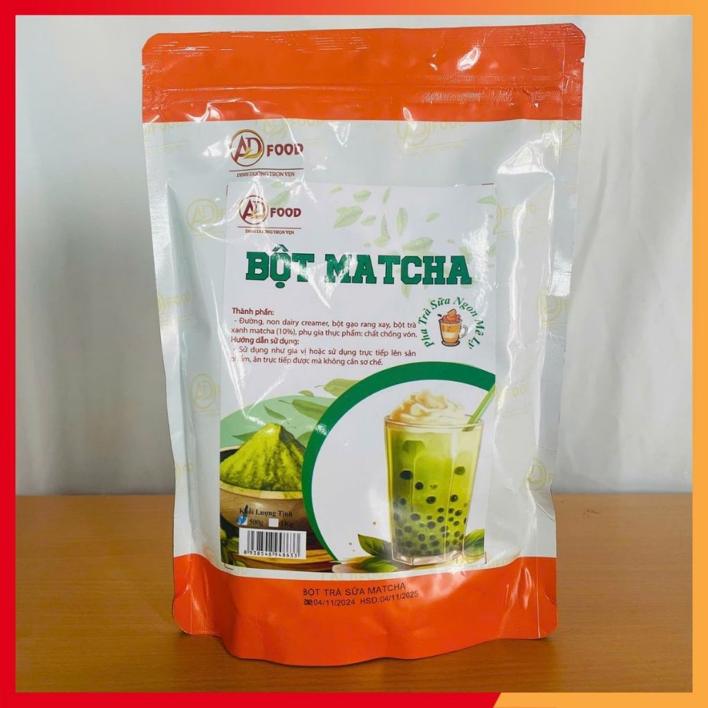 200gr Bột gia vị pha trà sữa Matcha đậm vị