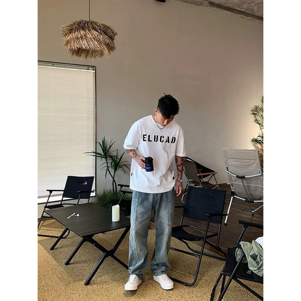Áo thun Stee Cổ tròn NOTHING TO SAY Localbrand ICVCVNI Unisex Menwear Cotton