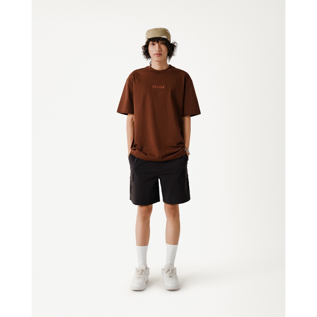 Ảnh Áo Thun Tay Ngắn Vải S.Café Thêu Icon Form Loose - Routine 10S25TSS008 4