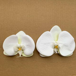 Combo 5 chiếc kẹp tóc hoa lan hồ điệp  -size nhỡ 9-10cm và size to 11cm nhị cao su non #cặp_tóc_hoa_lan_hồ_điệp