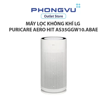 Máy Lọc Không Khí LG PuriCare Aero Hit AS35GGW10.ABAE - HEPA H13 Lọc Bụi PM1.0 PM2.5, WiFi, Lọc 360° Phòng 32m² - BH 12T