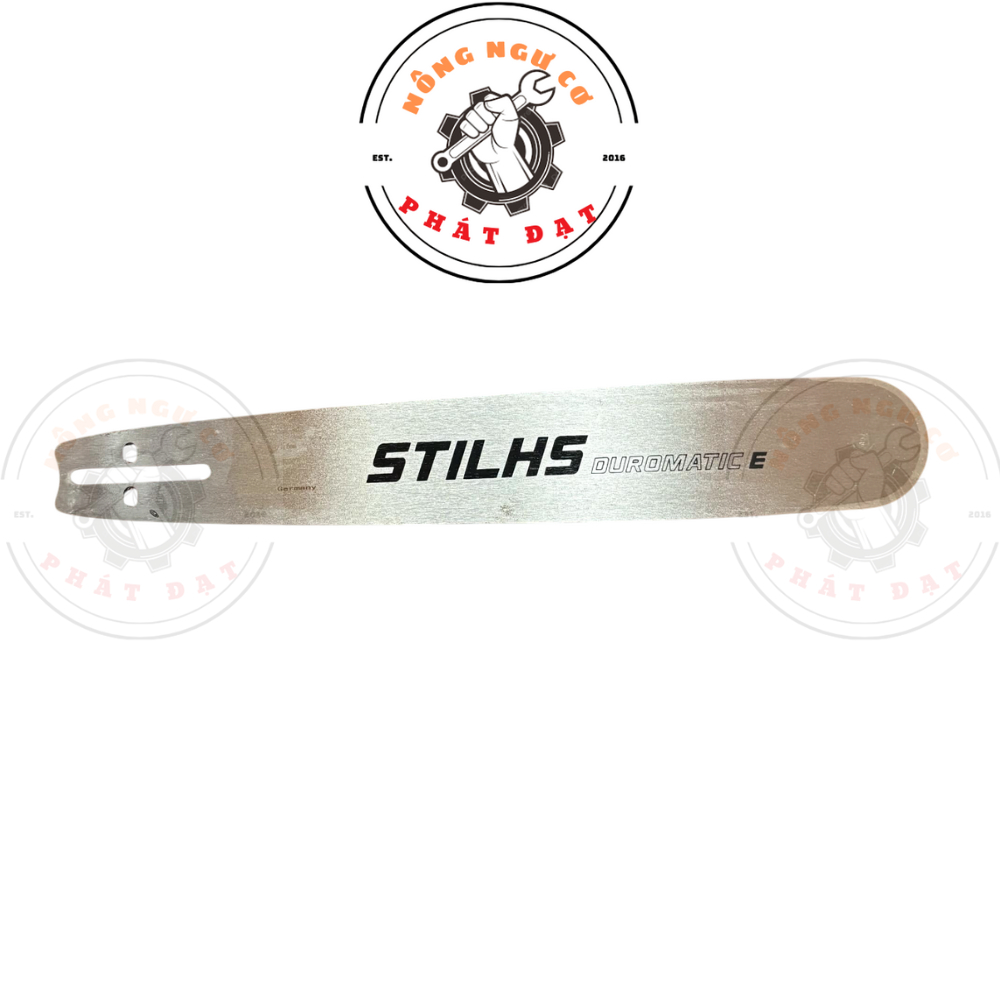 Lam thép máy cưa STIHL dài 5 Tấc chân 8 li đầu lớn, dùng được tất cả các loại xích