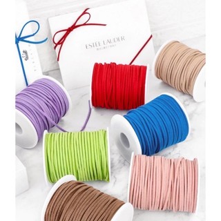 Cuộn dây da lộn 45 mét dày 2,5mm dùng trang trí bó hoa,quà tặng, dây dan quấn vòng tay handmade DIY