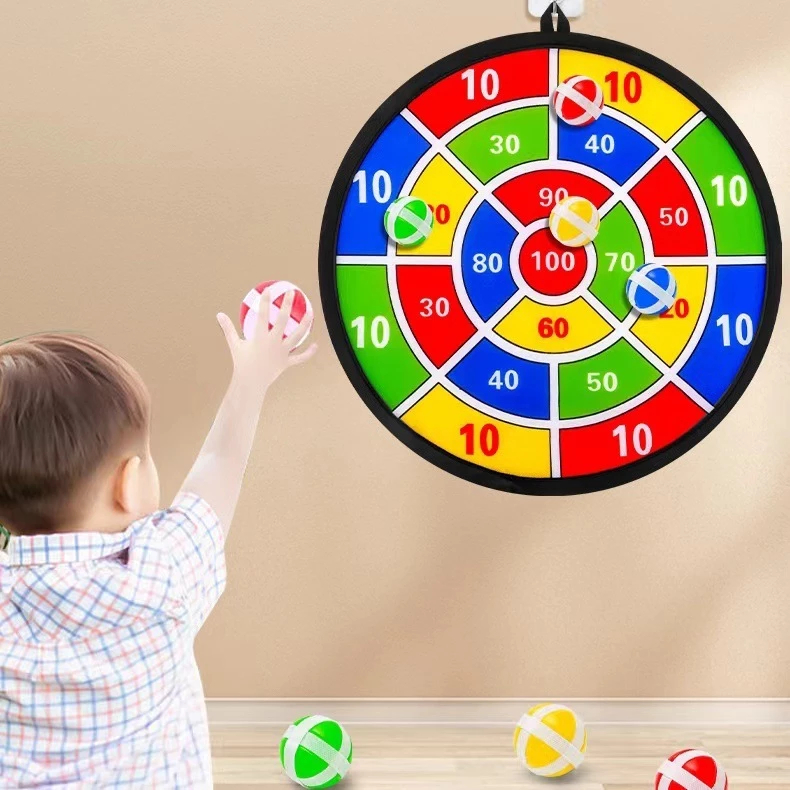 Bảng Ném Bóng Dính Tròn Ghi Điểm Số, Đồ Chơi Rèn Luyện Tính Tập Trung Cho Bé
